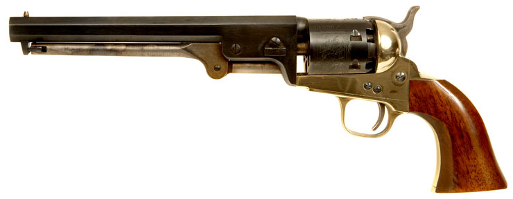 Deactivated Italian made 1851 Colt Navy .44 Revolver