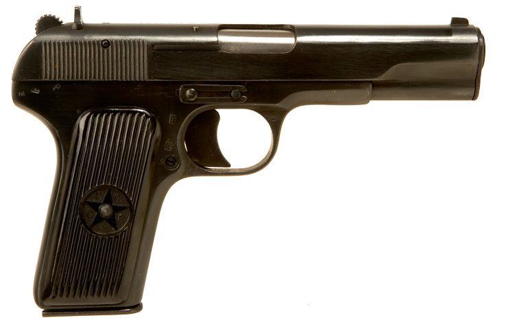 Deactivated Russian Tokarev Pistol Model TT33