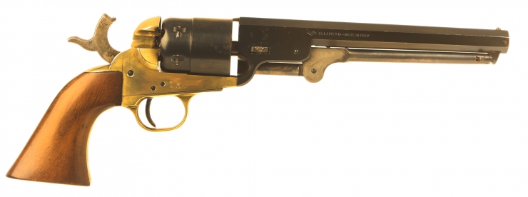 Pietta Colt 1851 Navy 9mm blank firing revolver.