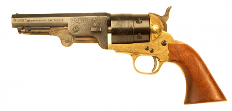 Pietta 1851 Sheriff's 9mm blank firer revolver