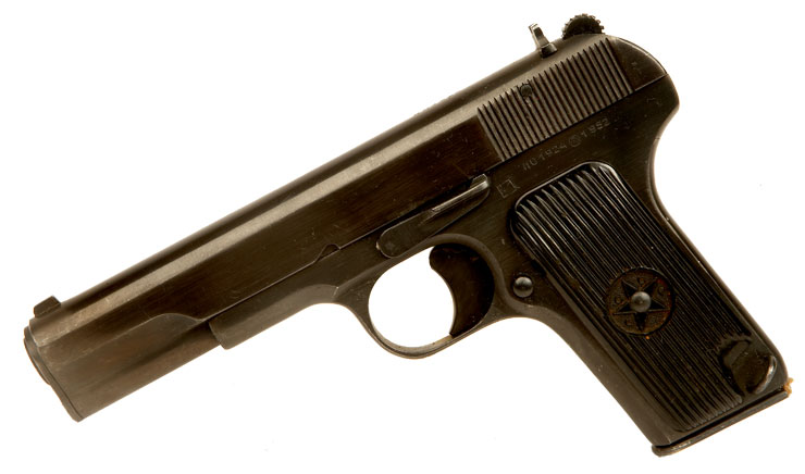 Deactivated  Russian made WWII Tokarev TT33 pistol