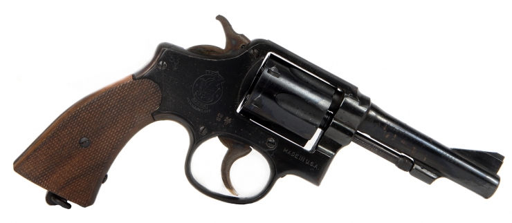 Deactivated WWII Lead Lease Smith & Wesson .38 Victory Revolver