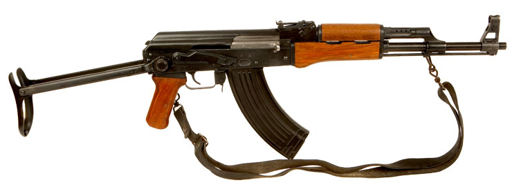 Deactivated AK47 type 56 assault rifle