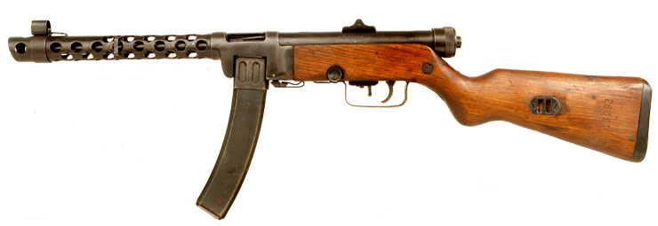 Deactivated Old Spec Yugoslavian Model 49/57 Submachine gun