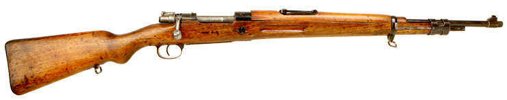Deactivated Fabrica De Armas La Coruna K98 type mauser rifle