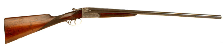 Deactivated Spanish made Zamacola Hermanos double barrel shotgun