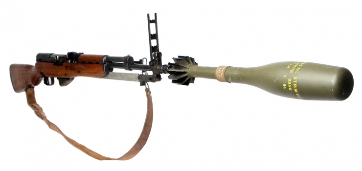 Deactivated Cold War Era Yugoslavian M59/66A1 manufactured SKS with Inert Projectile