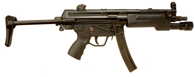 Deactivated Rare OLD SPEC Enfield Marked Heckler & Koch MP5 Submachine Gun