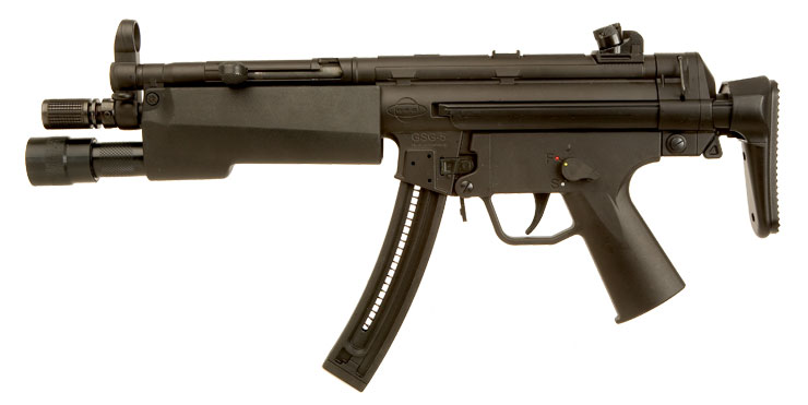 A Superb Deactivated GSG5 Heckler & Koch MP5 Clone With Accessories.
