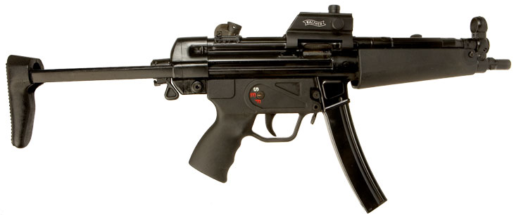 Deactivated Heckler & Koch MP5  9mm Submachine Gun