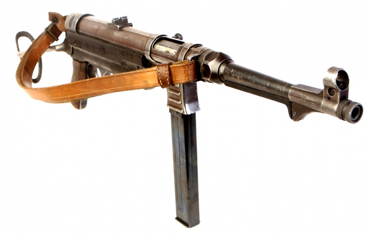 Deactivated WWII German MP40 Submachine Gun