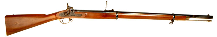 An Inert Parker Hale manufactured 1860 Warrior Two band Enfield percussion musket