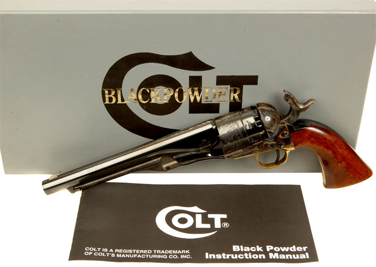 Rare Mint Condition Colt Made 1860 New Army Revolver Signature Series