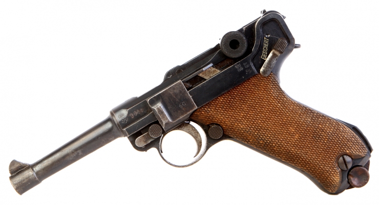 Deactivated WWI Imperial German Army P08 Luger