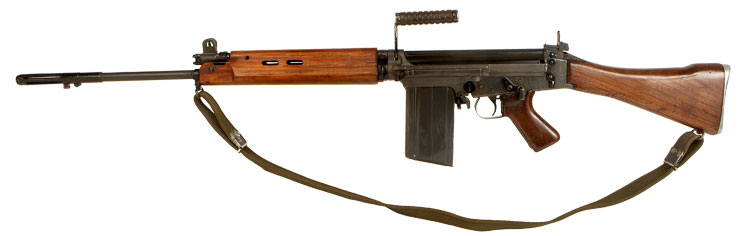 Deactivated Old Spec SLR L1A1 with all wood funiture