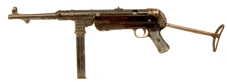 Deactivated First Year Of Production, Nazi MP40 SMG