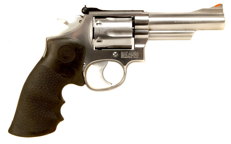 Deactivated Smith & Wesson Model 66-2 .357 Stainless Revolver