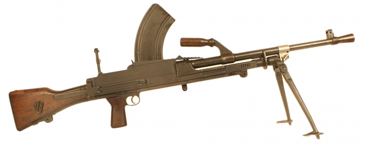 Deactivated WWII Bren Gun MKII dated 1943