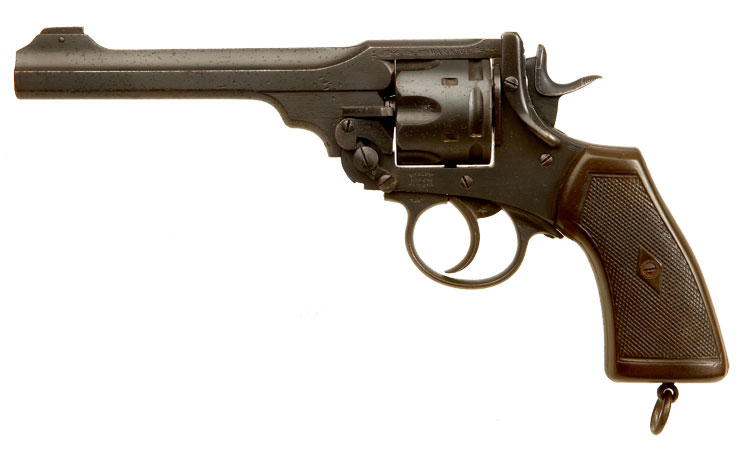 Deactivated WW1 Webley Mk6 Issued to the Grenadier Guards