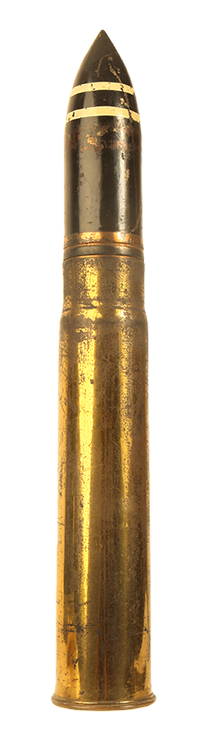57 X 307R British 6 pounder armour piercing shell