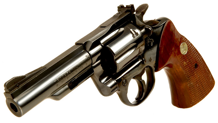 Deactivated Colt Trooper MKIII .357 Magnum Revolver.