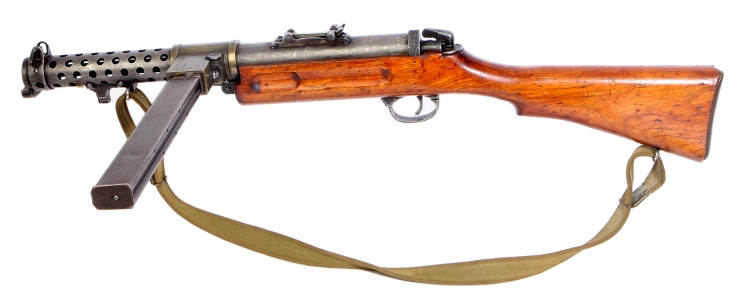 Deactivated WWII Lanchester MK1 Submachine gun