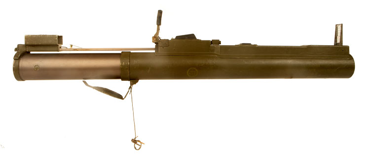 Deactivated LAW (Light Anti-Tank Weapon) M72A2 rocket launcher.