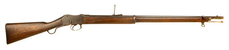 Obsolete Calibre Enfield manufactured Martini Henry MKII rifle Dated 1874