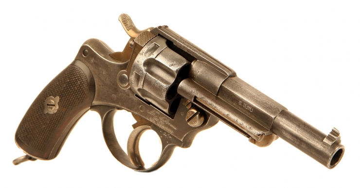 Deactivated WWI French Officers M1874 Revolver
