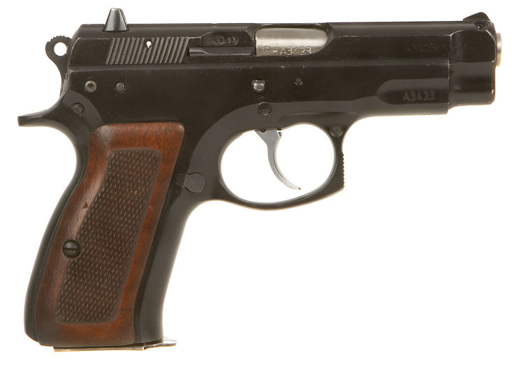 Deactivated CZ 75 Compact 9mm Automatic Pistol