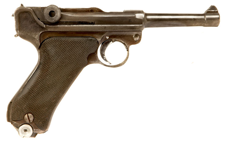 Deactivated WWII Nazi PO8 Luger byf 41