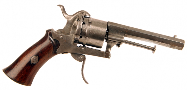 Antique Pinfire revolver