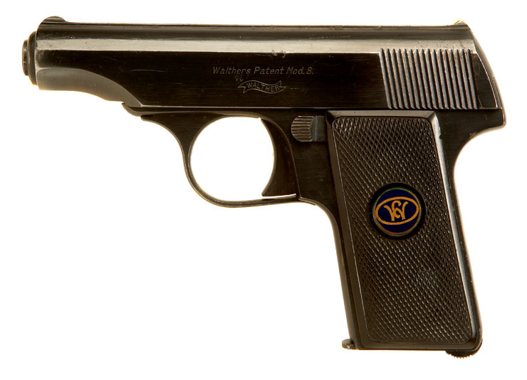 Deactivated Walther Model 8 pistol First Variant