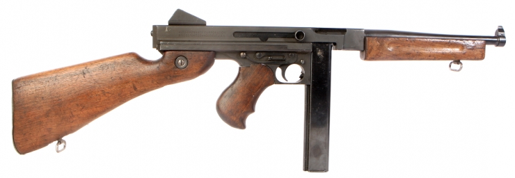 Deactivated WWII Thompson M1 Machine Gun