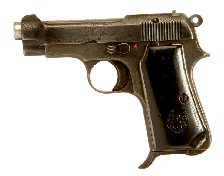 Deactivated WWII Italian Military Beretta M1934 Pistol