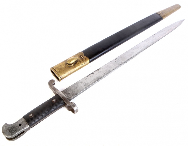 1887 Pattern MKII Martini Henry Sword Bayonet & Scabbard