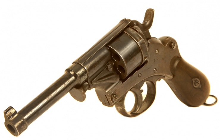 Deactivated Dutch M1873 Revolver