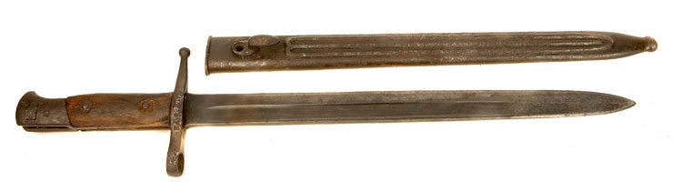 1891 Italian Carcano Rifle/Carbine Bayonet & Scabbard