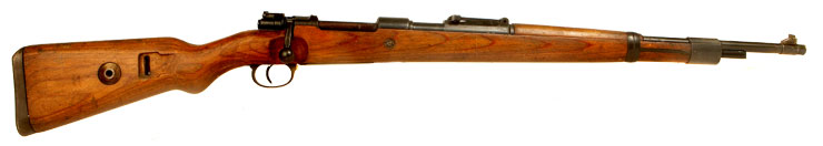 Deactivated WWII Nazi Mauser K98 Coded BYF 43