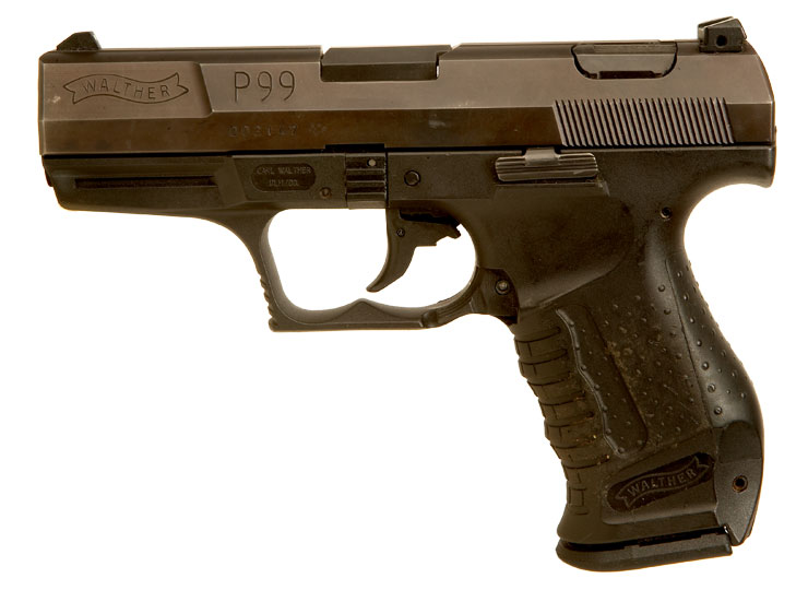 Deactivated Walther P99 9mm Pistol