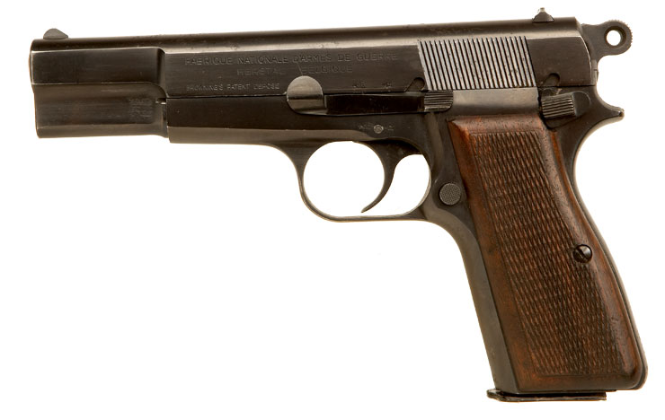 Deactivated Browning High Power Austrian Police Issued