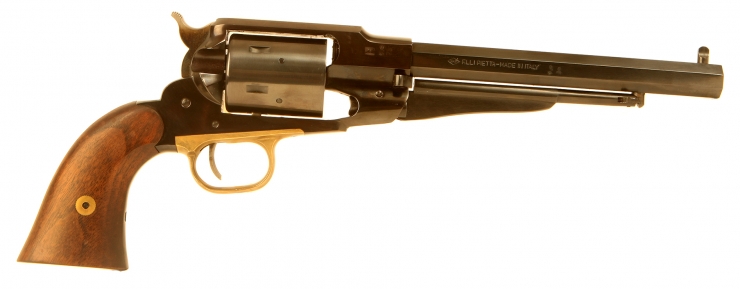 Pietta New Army 9mm blank firing revolver.