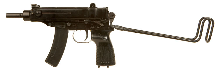 Deactivated Yugoslav Skorpian Model 84 Machine Pistol