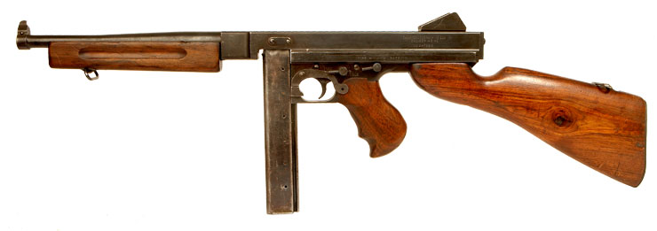 Deactivated WWII US Thompson M1A1