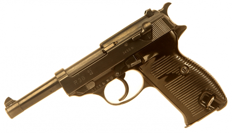 Deactivated WWII German Walther P38
