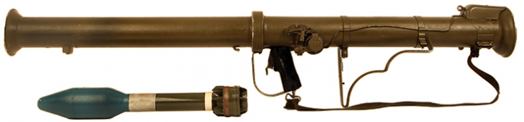 Deactivated US Military M20 A1 B1 3.5inch Rocket Launcher (Super Bazooka) With Inert Rocket