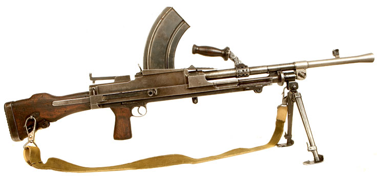 Deactivated WWII Inglis made Bren MKIm light machine gun