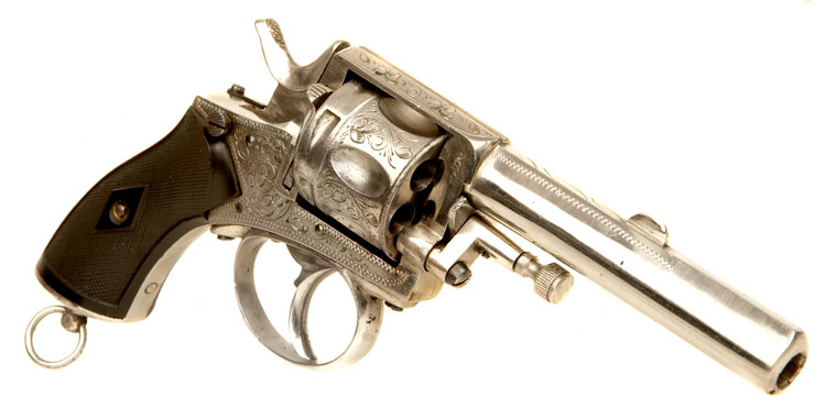 Obsolete Calibre .320 Engraved & Plated Revolver