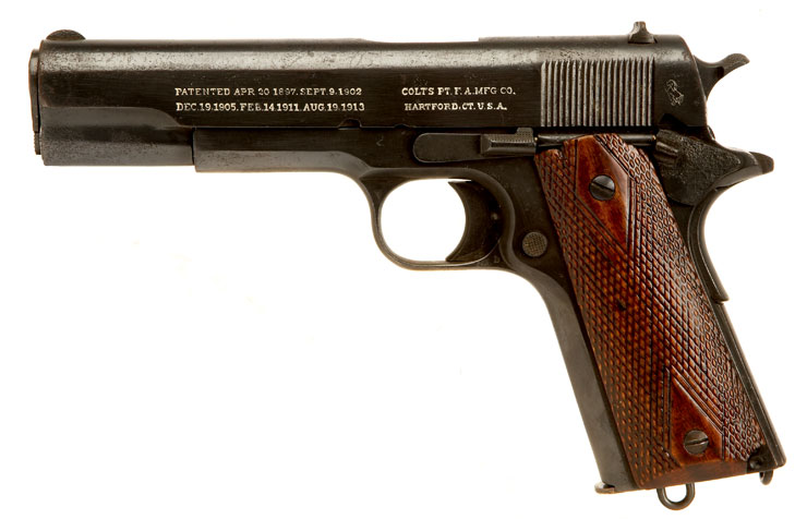 Deactivated Early Production Colt 1911 Government Model