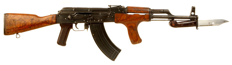 Deactivated Kalashnikov AKM (AK47) Assault Rifle, Dated 1973 (Vietnam era)